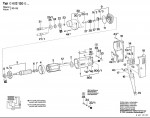 Bosch 0 602 120 014 GR.55 High Frequency Drill Spare Parts